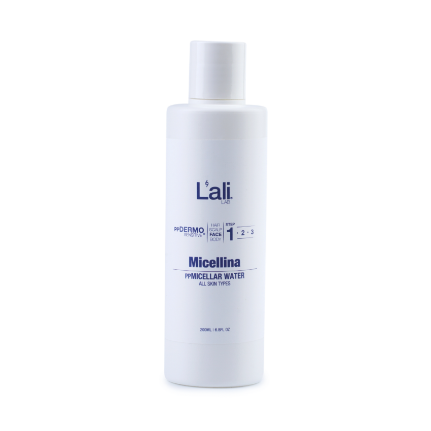 Micellina, 100мл / 200мл – натурална безсулфатна мицеларна вода. Нежно почиства, успокоява и хидратира кожата. Подходяща за всеки тип кожа, включително чувствителна. Използвай ежедневно.