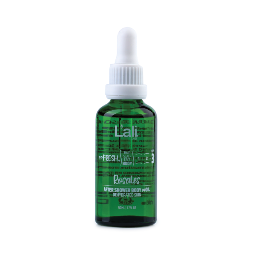 Rosales, 50мл – масло за тяло за след душ. Интензивно хидратира, регенерира, омекотява и защитава дехидратираната кожа. Подходящо за ежедневна употреба.​