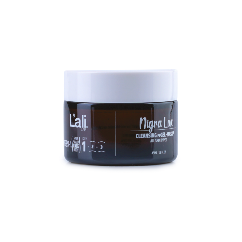 Nigra Lux, 45мл – почистваща гел-маска за лице. Дълбоко почиства, детоксикира и освежава замърсена и уморена кожа. Използвай 2 пъти в седмицата. За всеки тип кожа.