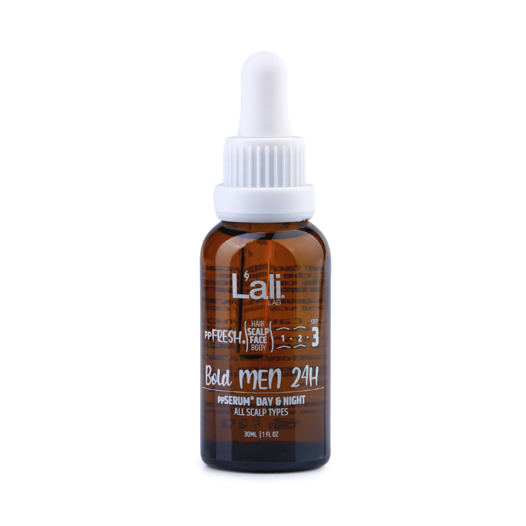 Bold MEN 24H, 30мл – натурален серум за мъже. Защитава, регенерира и подхранва кожата на лицето, скалпа и брадата. Подходящ за ежедневна употреба.​