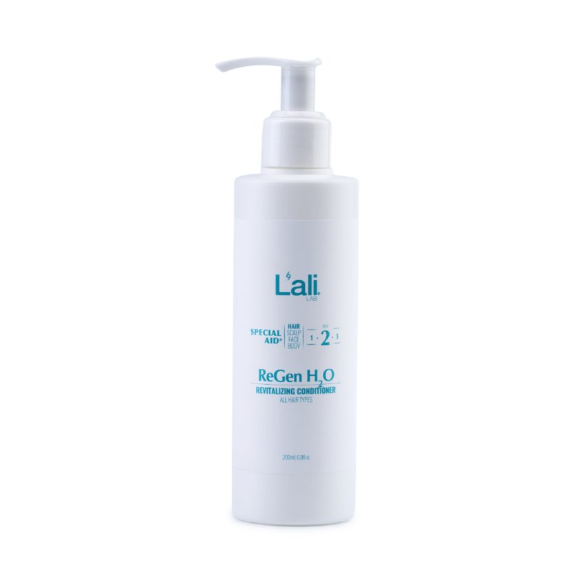 ReGen H₂O, 200мл – ревитализиращ балсам за коса. Хидратира, укрепва, подобрява еластичността и придава блясък. Подходящ за всеки тип коса, включително суха и увредена. Използвай след всяко миене на косата.