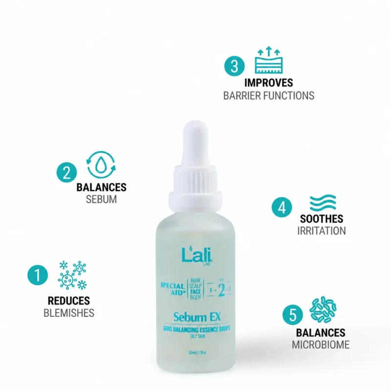 ANTI-BLEMISH ESSENCE FACE DROPS | AcneCalm BSR | 50ml - Image 3