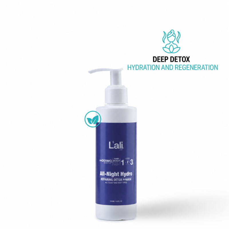 REPAIRING DETOX HAIR ppMASK | All-Night Hydro | 200ml - Image 2