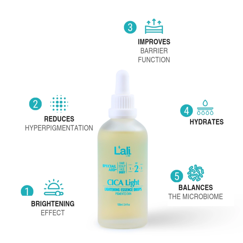 BRIGHTENING ESSENCE BODY DROPS | CICA Light | 100ml - Image 3