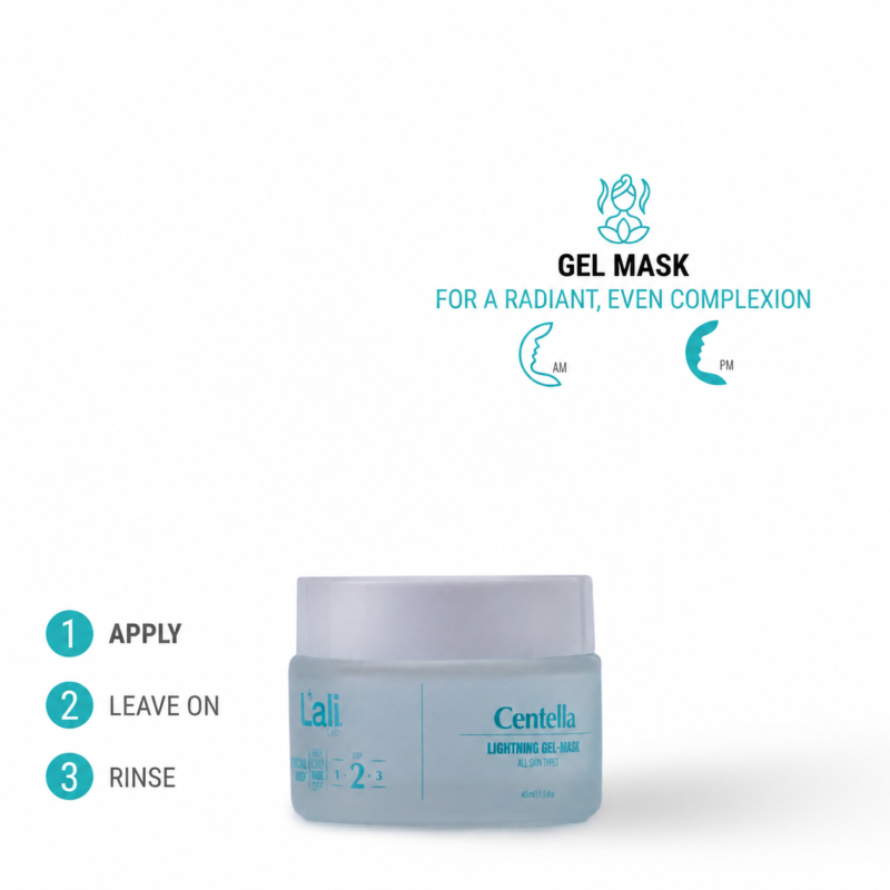 BRIGHTENING GEL FACE MASK | Centella | 45ml - Image 6