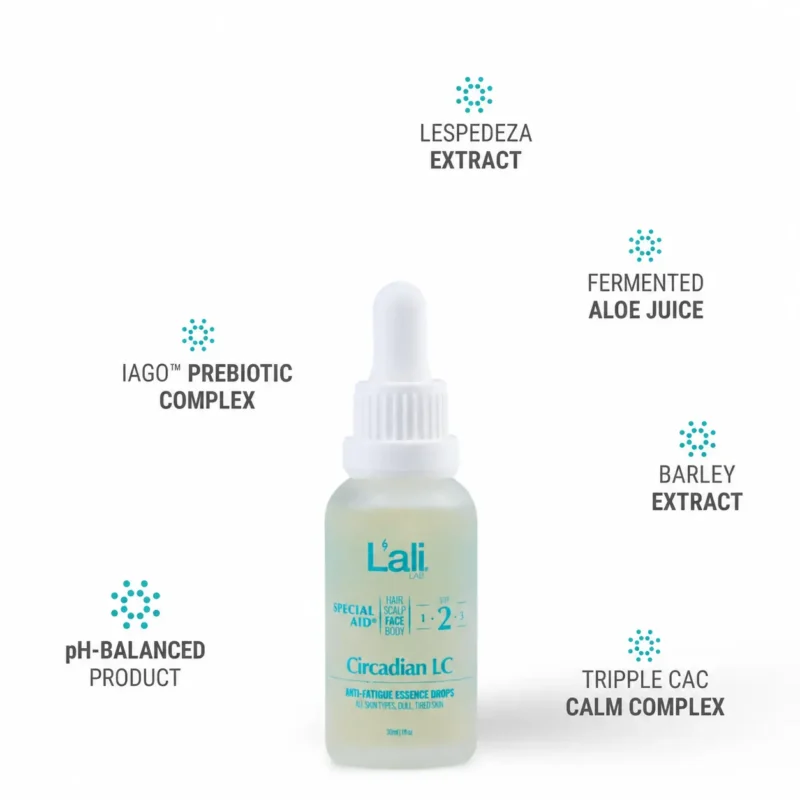 ANTI-FATIGUE ESSENCE FACE DROPS | Circadian LC | 30ml - Image 5