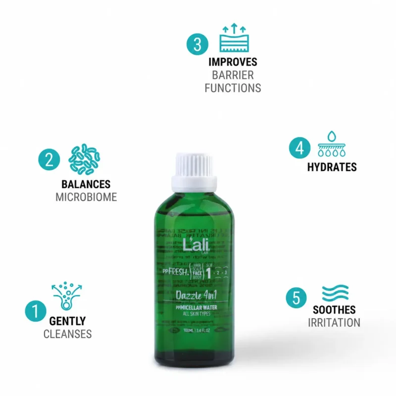 MICELLAR WATER | Dazzle 4 in 1 | 100ml - Image 3
