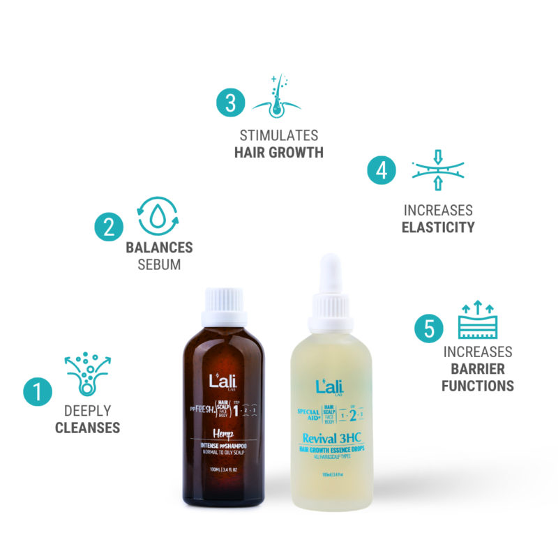 HAIR GROWTH THERAPY | Hemp HairGrowth 2 Unit Kit - Image 3