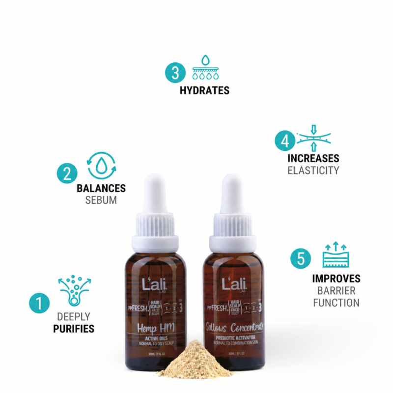 CLEANSING FRESH HAIR MASK | Hemp | 3 components - Image 3