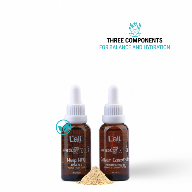 CLEANSING FRESH HAIR MASK | Hemp | 3 components - Image 2