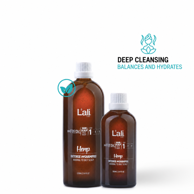 INTENSE MICELLAR ppSHAMPOO | Hemp | 100ml | 220ml - Image 2