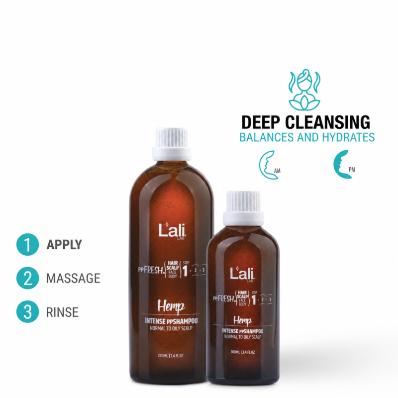 INTENSE MICELLAR ppSHAMPOO | Hemp | 100ml | 220ml - Image 6