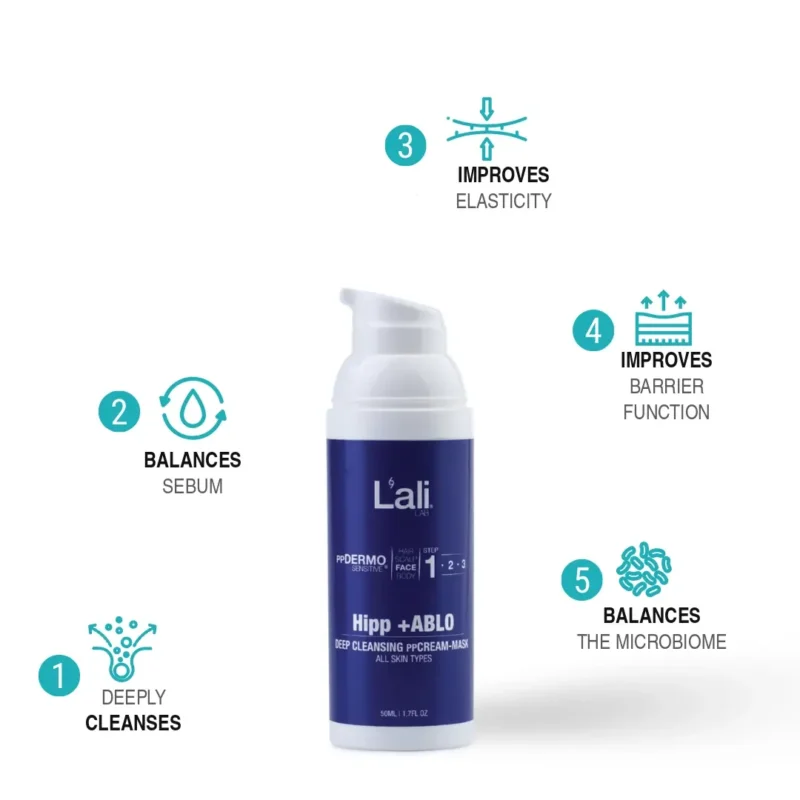 DEEP CLEANSING ppCREAM-MASK | Hipp +ABLO | 50ml - Image 3