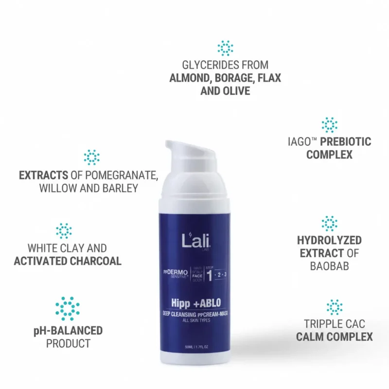 DEEP CLEANSING ppCREAM-MASK | Hipp +ABLO | 50ml - Image 5