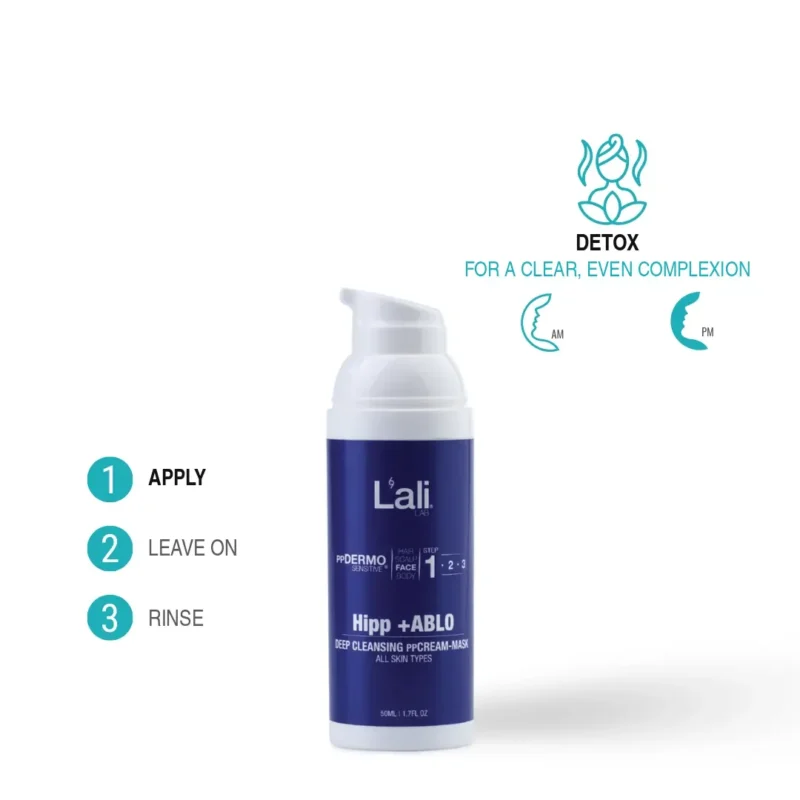 DEEP CLEANSING ppCREAM-MASK | Hipp +ABLO | 50ml - Image 6