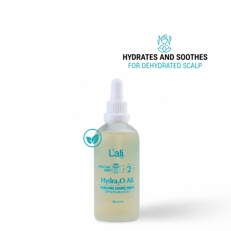 HYDRATING ESSENCE DROPS FOR HAIR AND SCALP | Hydra₂O | 100ml - Image 2