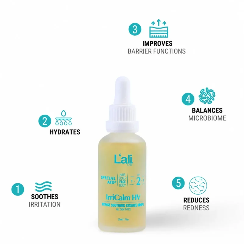 INTENSE SOOTHING ESSENCE FACE DROPS | IrriCalm HV | 50ml - Image 3