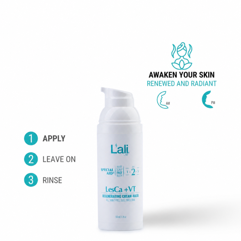 REGENERATING FACE CREAM-MASK | LesCa +VT | 50ml - Image 6