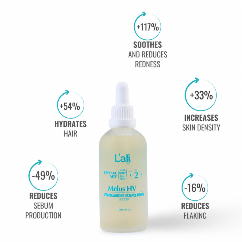SEBO BALANCING ESSENTIAL DROPS FOR OILY SCALP | Melus HV | 100ml - Image 4
