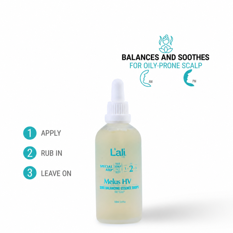 SEBO BALANCING ESSENTIAL DROPS FOR OILY SCALP | Melus HV | 100ml - Image 6