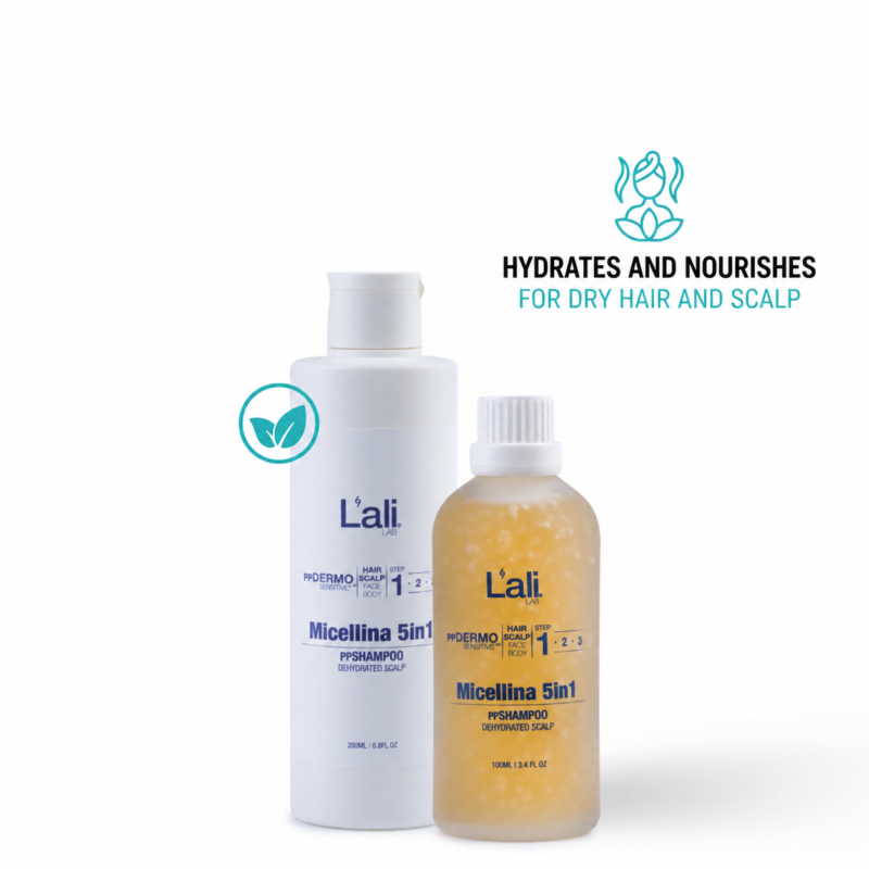 ppSHAMPOO 5in1 FOR DRY HAIR | Micellina | 100ml | 200ml - Image 2