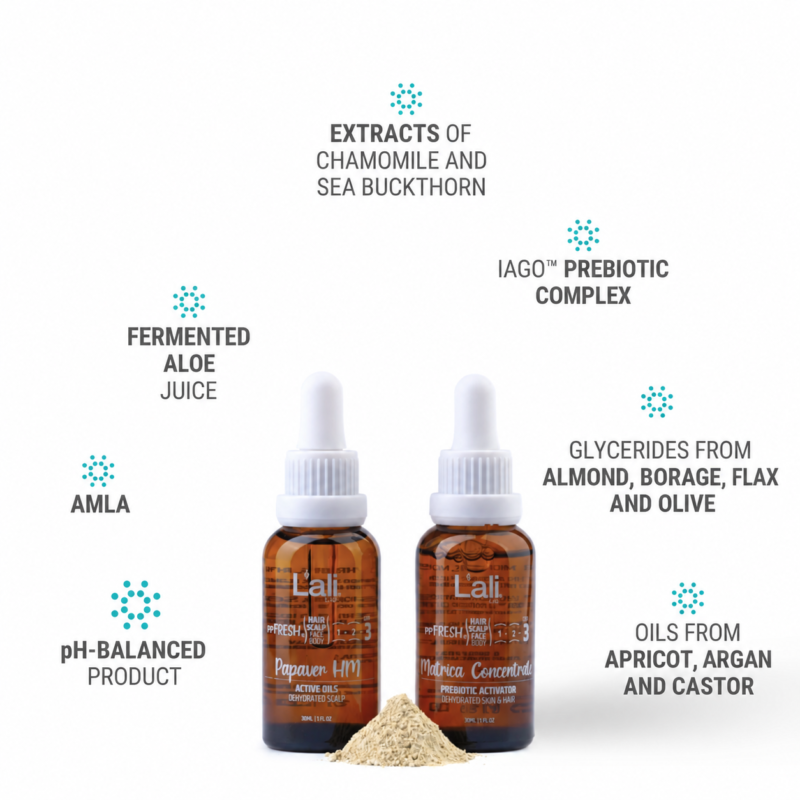 CLEANSING FRESH HAIR MASK | Papaver | 3 components - Image 6