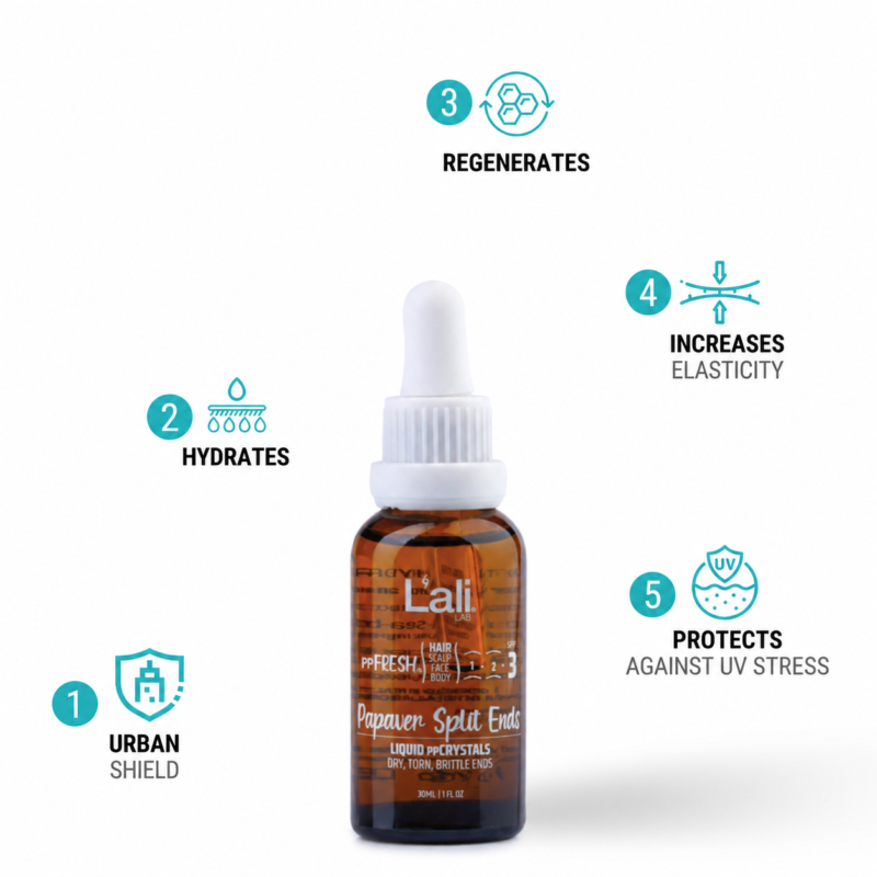 LIQUID CRYSTALS FOR HAIR | Papaver Split Ends | 30ml - Image 3