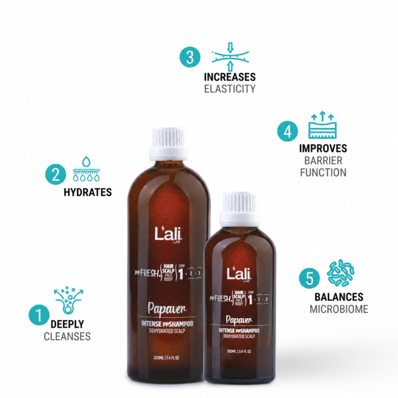 INTENSE MICELLAR ppSHAMPOO | Papaver | 100ml | 220ml - Image 4
