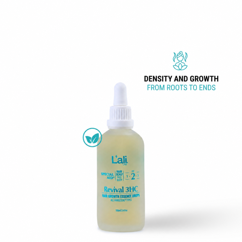 HAIR GROWTH ESSENCE DROPS FOR HAIR AND SCALP | Revival 3HC | 100ml - Image 2