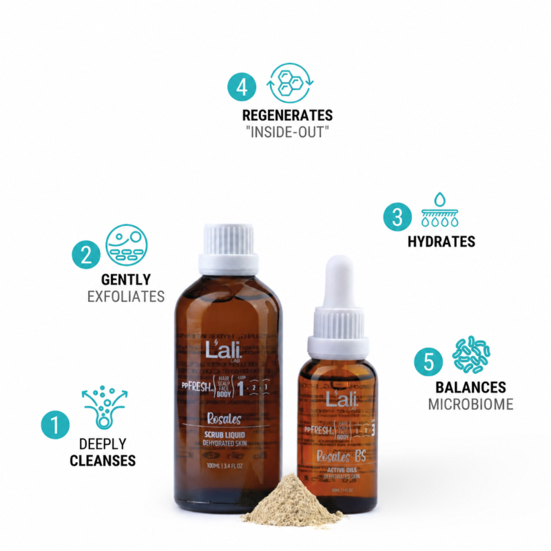 FRESH BODY SCRUB | Rosales | 3 components - Image 3