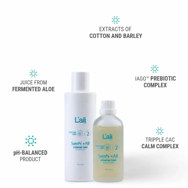 HYDRATION FACE TONER | SamN +AB | 100ml | 200ml - Image 5