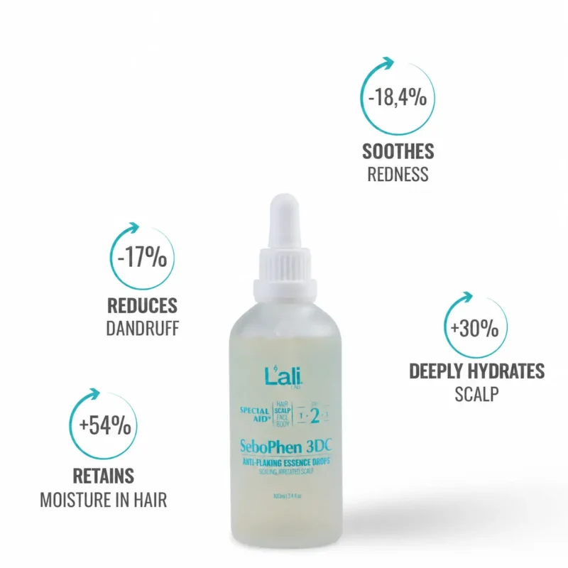 ANTI-DANDRUFF ESSENCE DROPS FOR HAIR AND SCALP | SeboPhen 3DC | 100ml - Image 4
