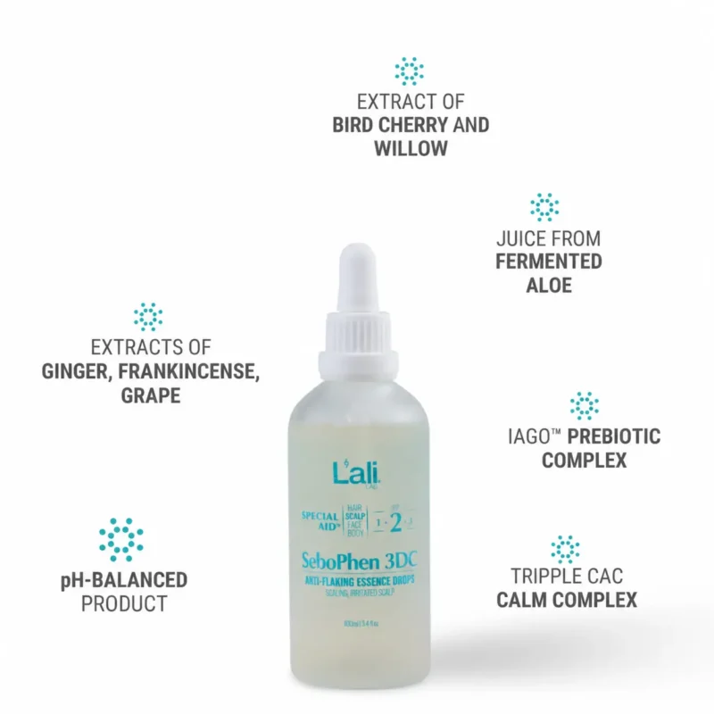 ANTI-DANDRUFF ESSENCE DROPS FOR HAIR AND SCALP | SeboPhen 3DC | 100ml - Image 5