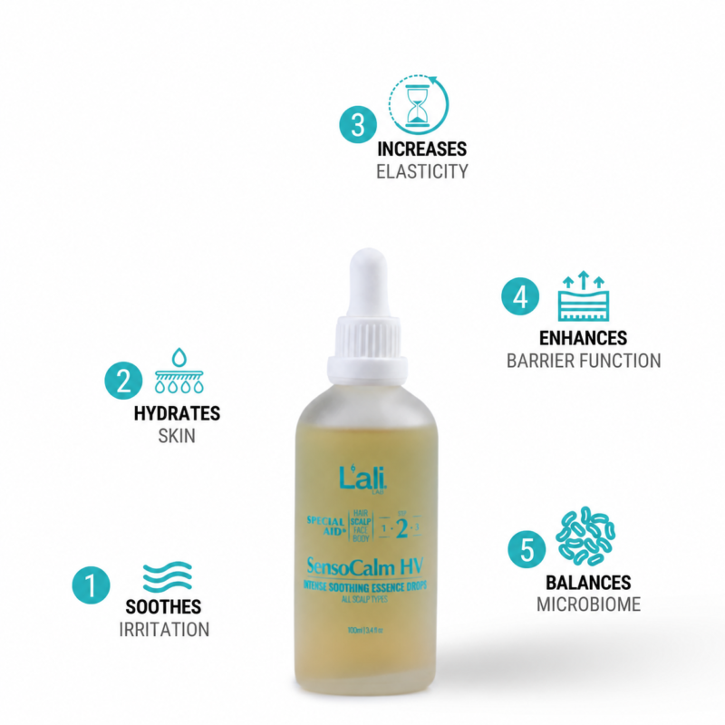 SOOTHING ESSENCE DROPS FOR HAIR AND SCALP | SensoCalm HV | 100 ml - Image 3