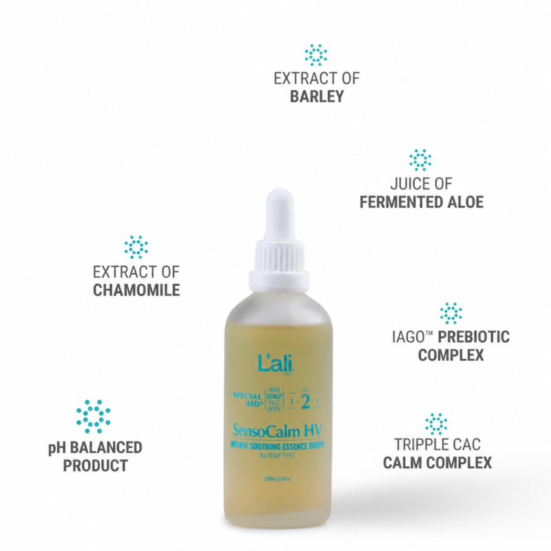 SOOTHING ESSENCE DROPS FOR HAIR AND SCALP | SensoCalm HV | 100 ml - Image 5