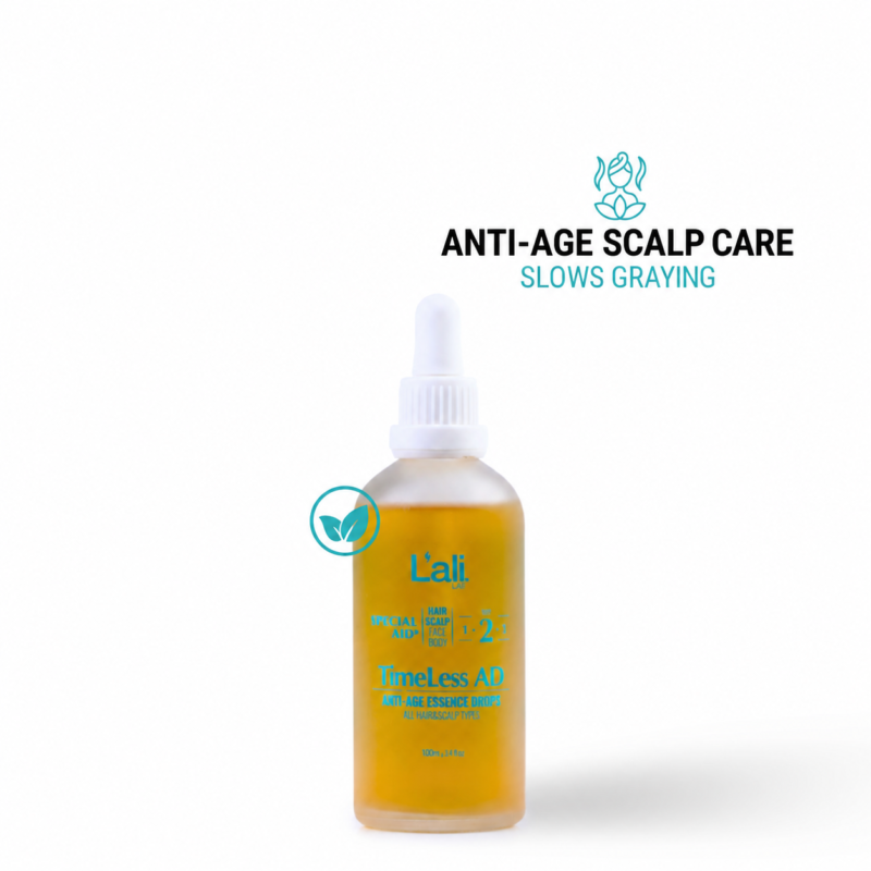 ANTI-AGEING ESSENCE DROPS FOR HAIR AND SCALP | TimeLess AD | 100ml - Image 2