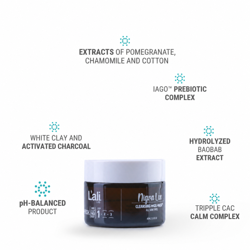 CLASSIC DEEP CLEANSING GEL MASK | Nigra Lux | 45ml - Image 4