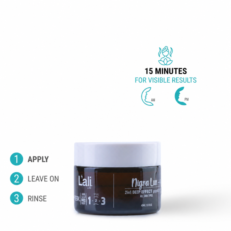 PREMIUM 2-IN-1 DEEP-ACTION GEL MASK | Nigra Lux+ | 45ml - Image 6